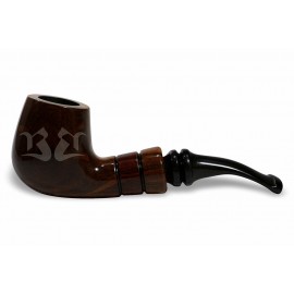 Cachimbo Bertoldi New Rose Natural Curvo Permanente